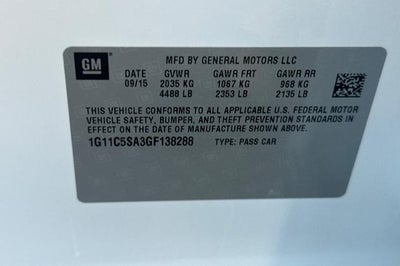 2016 Chevrolet Malibu Limited LT