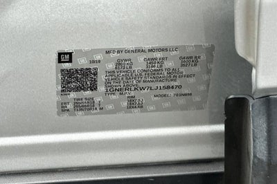 2020 Chevrolet Traverse 1FL