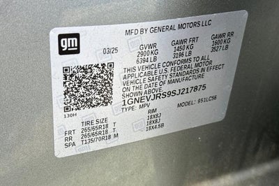 2025 Chevrolet Traverse Z71