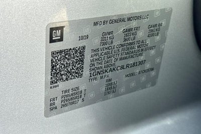 2020 Chevrolet Tahoe LS