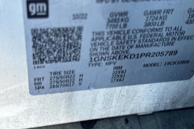 2023 Chevrolet Suburban RST