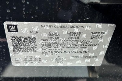 2019 Cadillac Escalade ESV Platinum