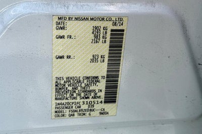 2015 Nissan LEAF S