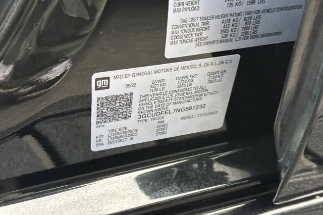 2022 Chevrolet Silverado 1500 LT Trail Boss