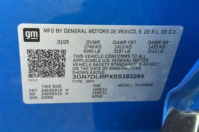 2025 Chevrolet Equinox EV LT