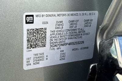 2024 Chevrolet Equinox EV RS