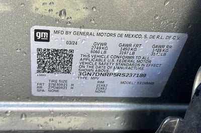 2024 Chevrolet Equinox EV RS