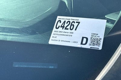 2022 GMC Sierra 1500 Elevation