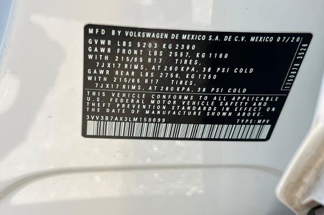 2020 Volkswagen Tiguan SE