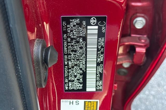 2022 Toyota Corolla Hybrid LE