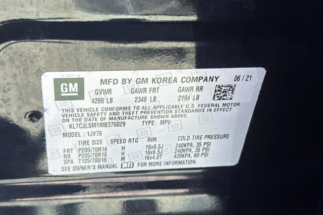 2021 Chevrolet Trax LT