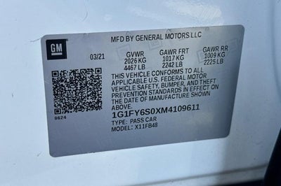 2021 Chevrolet Bolt EV LT