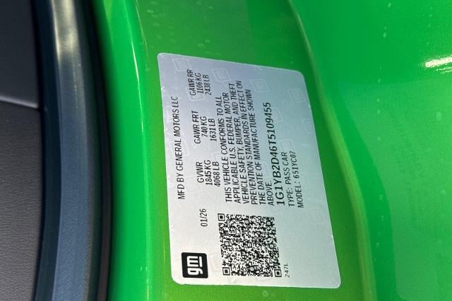 2026 Chevrolet Corvette Stingray 2LT