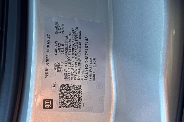 2026 Chevrolet Corvette Stingray 2LT