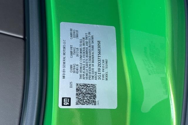 2026 Chevrolet Corvette Z06 3LZ