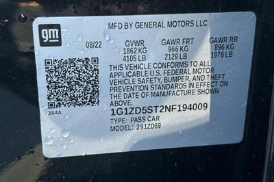 2022 Chevrolet Malibu LT