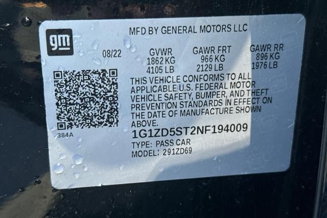 2022 Chevrolet Malibu LT