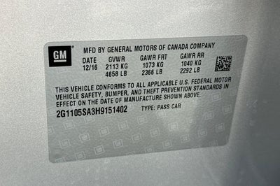 2017 Chevrolet Impala LT