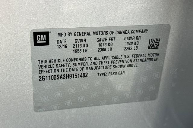 2017 Chevrolet Impala LT