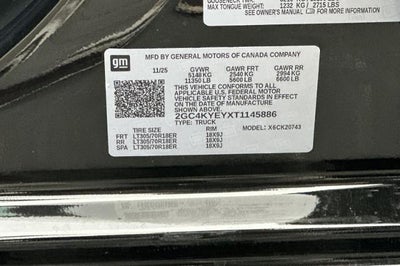 2026 Chevrolet Silverado 2500 HD ZR2