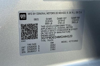 2021 GMC Sierra 1500 SLT