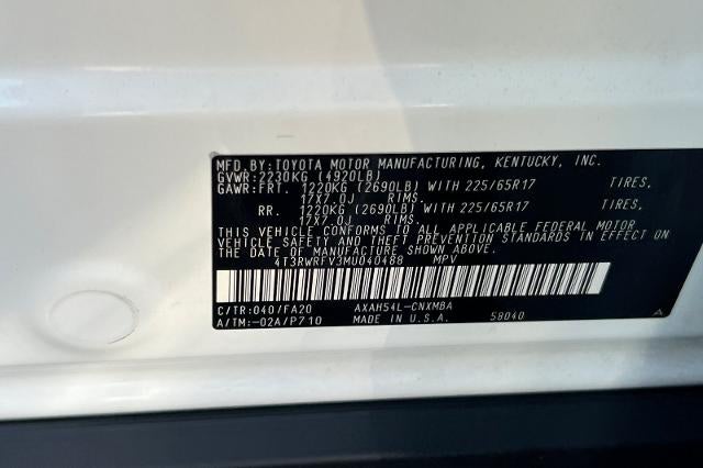 2021 Toyota RAV4 Hybrid XLE