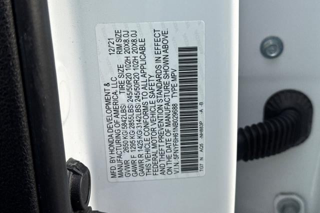 2022 Honda Pilot Touring 7-Passenger