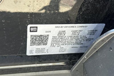 2026 Chevrolet Trax LT