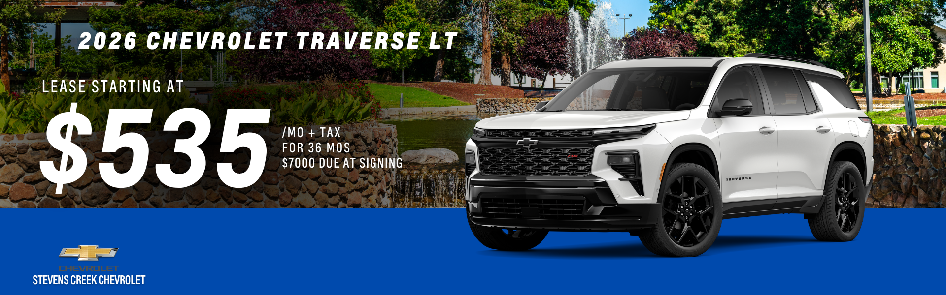 SELECT 2026 CHEVROLET TRAVERSE LT