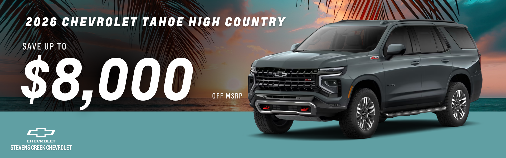2026 Chevrolet Tahoe High Country